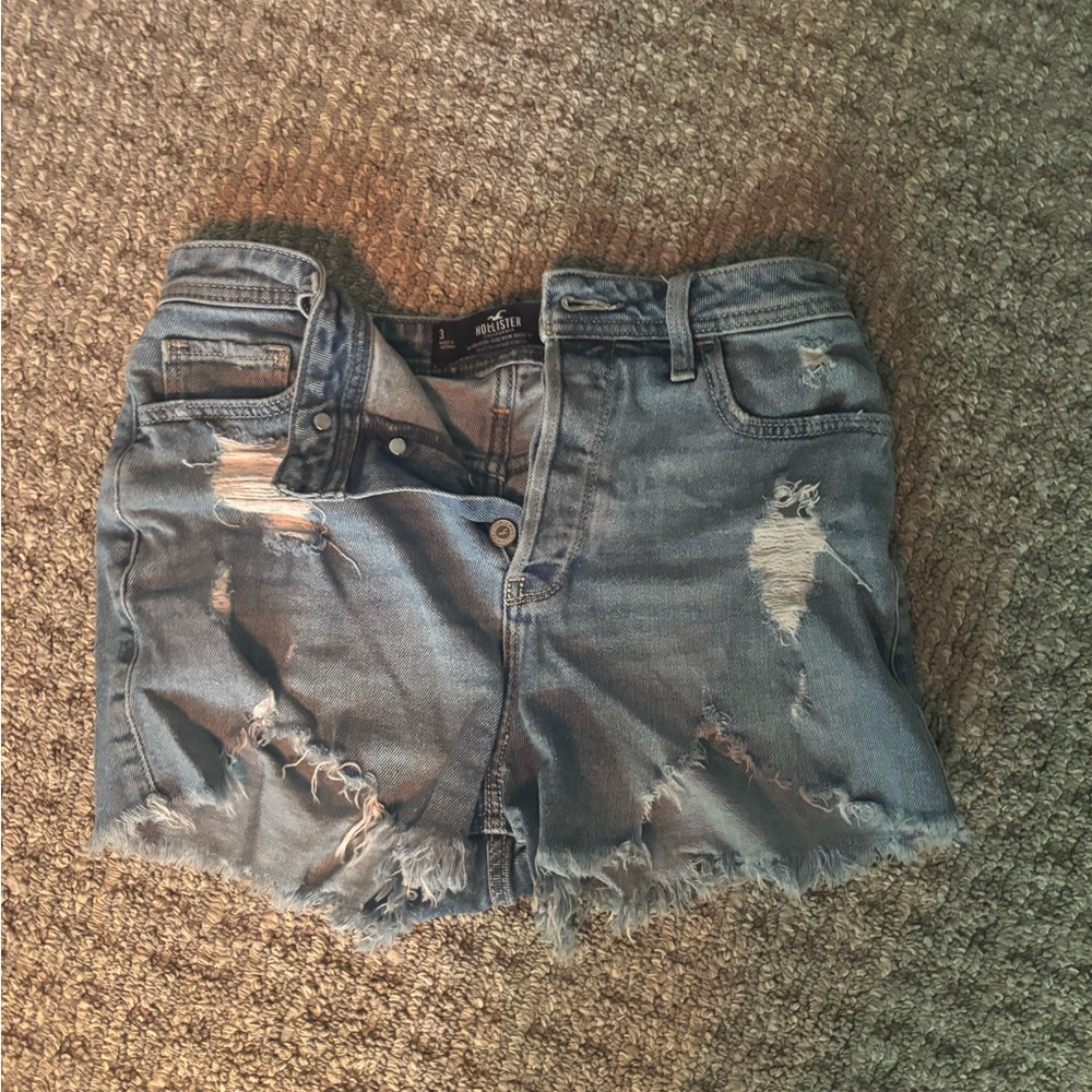 Denim Hollister Shorts